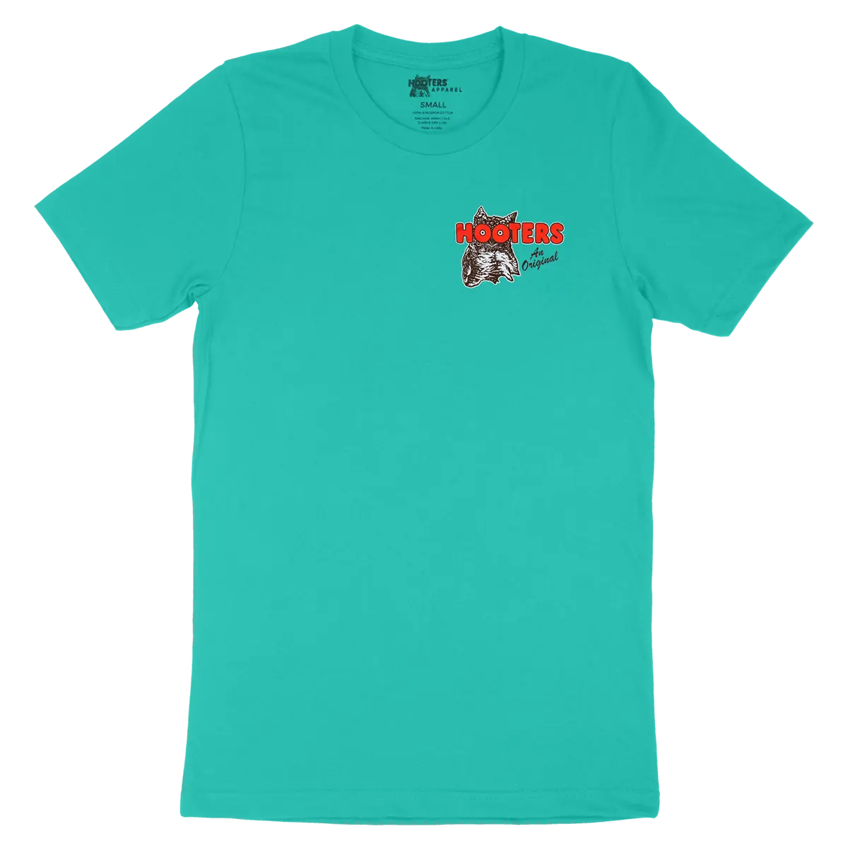 Hooters An Original Super Soft T-Shirt (Teal) - Image 2