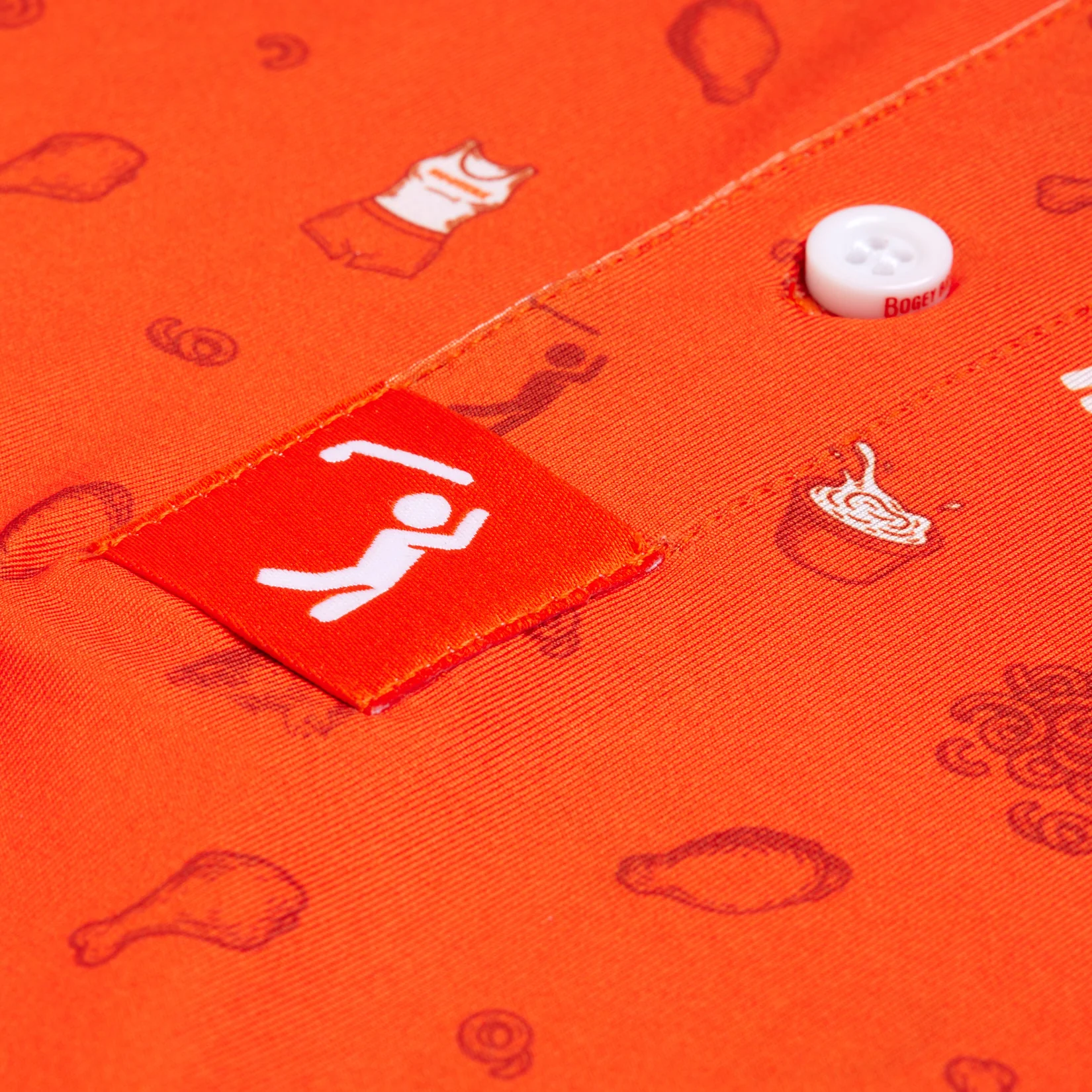 Wingin' It - Orange - Men's Polo - Image 5
